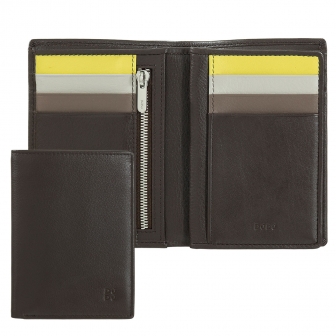 Итальянское цветное кожаное портмоне DuDu серии Tiberio 