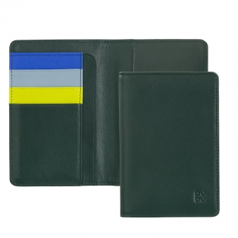 Цветная кожаная обложка для паспорта и документов DuDu Paul